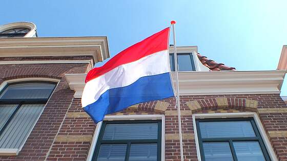 Flagge von Holland (Niederlande)