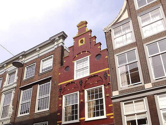 Fassade in Dordrecht, Niederlande