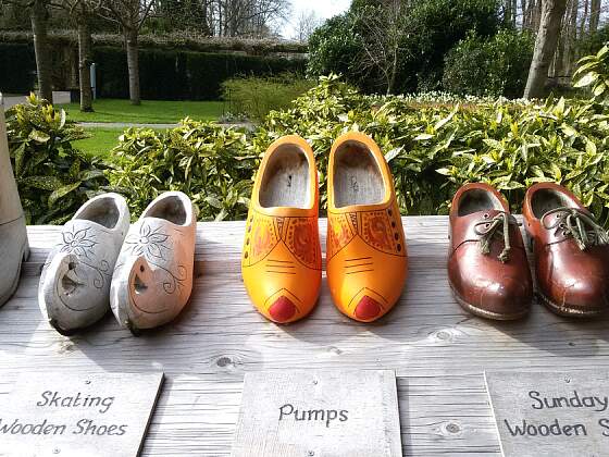 Tradition in Holland: Holzschuhe (Klompen)