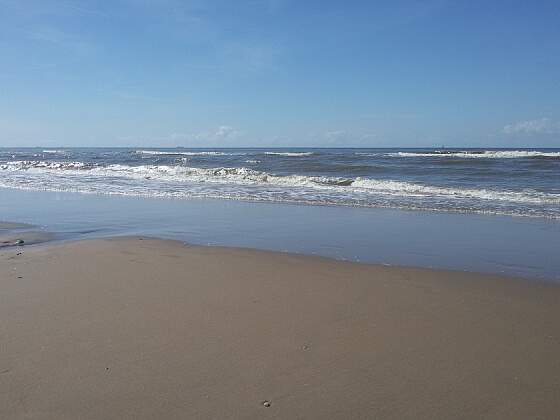 an der Nordsee in Holland