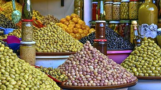 Marokko: Oliven auf dem Souk 