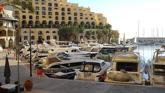 Malta: im Hafen von St. Julian's