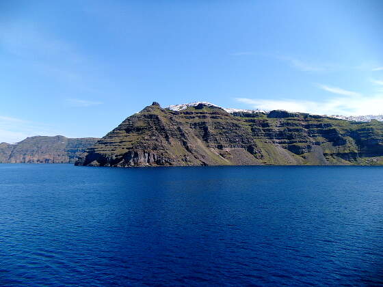 auf dem Weg nach Santorin, Griechenland