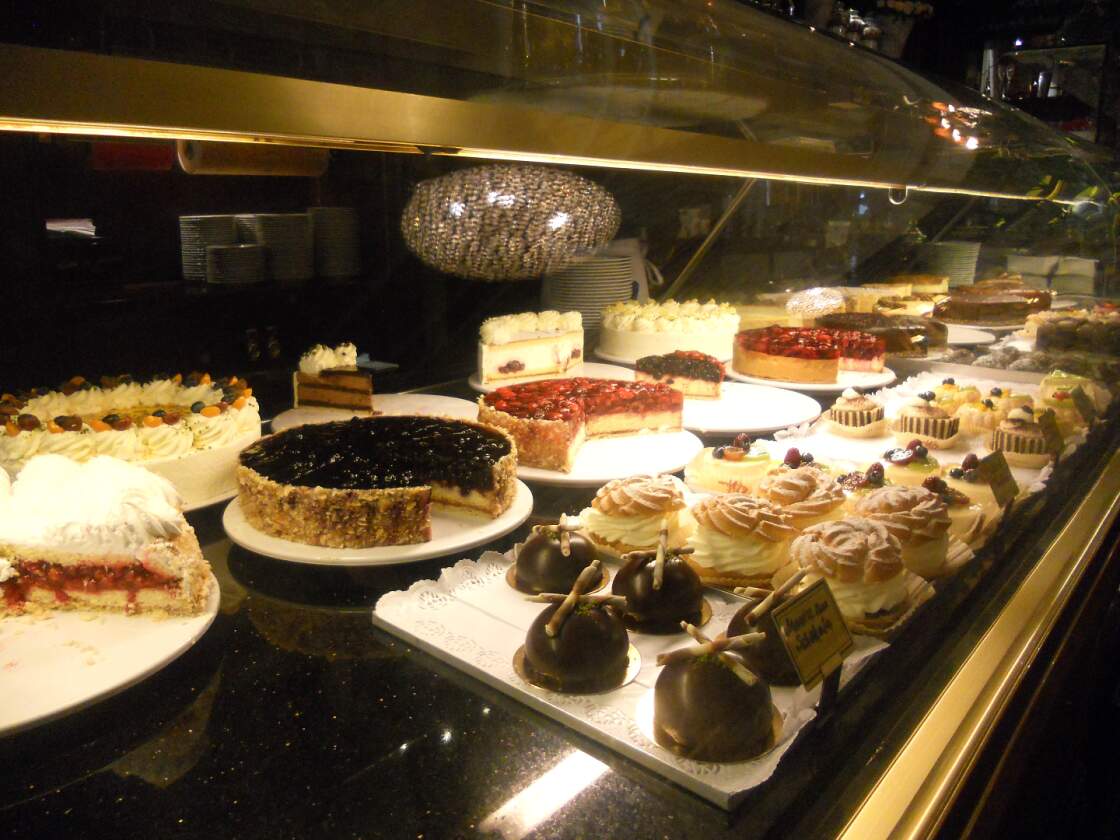 Torten im Cafe Maldaner, Wiesbaden