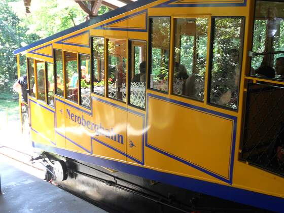 Seilbahn - Nerobergbahn in Wiesbaden