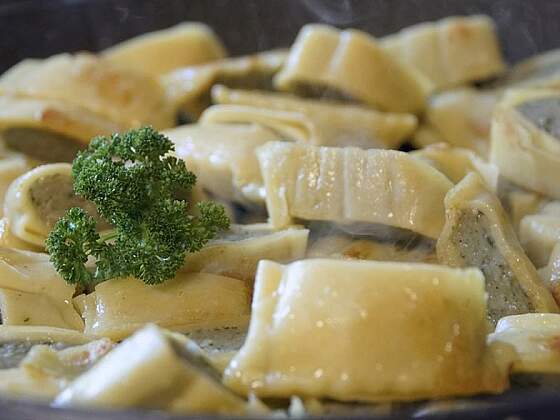 schwäbische Maultaschen aus Stuttgart