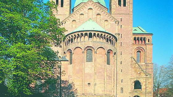 Dom zu Speyer - Ostansicht
