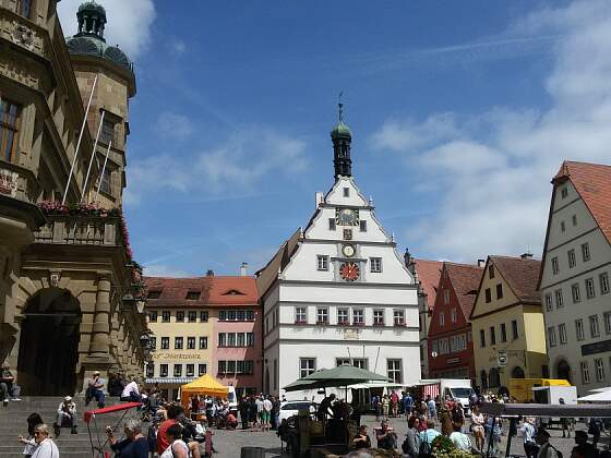 Marktplatz in Rothenburg ob der Tauber