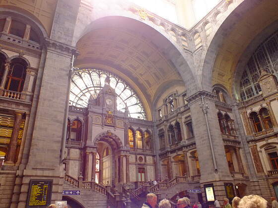 Eingangshalle Bahnhof Centraal, Antwerpen