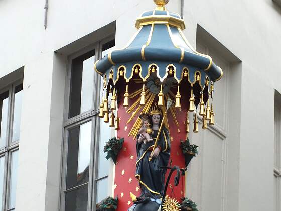 Oude Koornmarkt in Antwerpen, Belgien