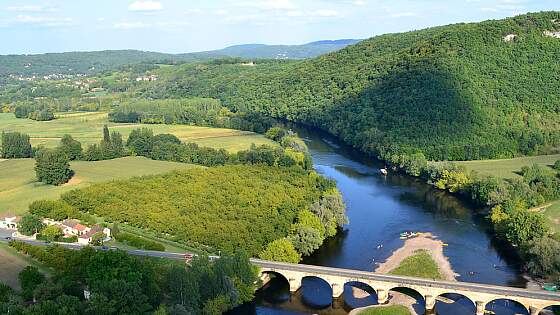 Frankreich: Fluss Garonne - Dordogne zur Gironde