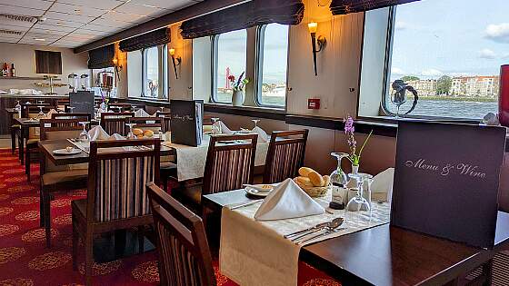 MS Normandie: Restaurant