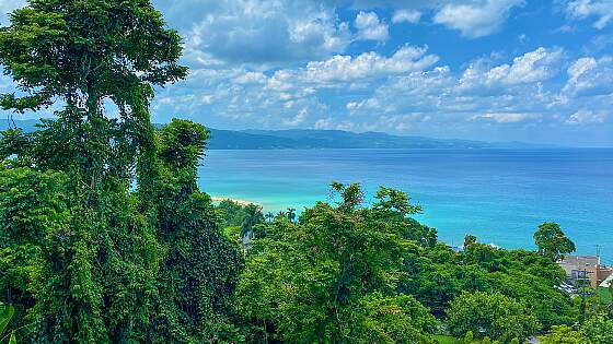 Strand von Montego Bay, Jamaika