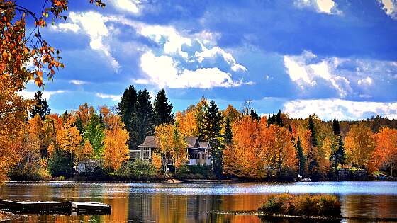 Indian Summer in Quebec, Ostkanada