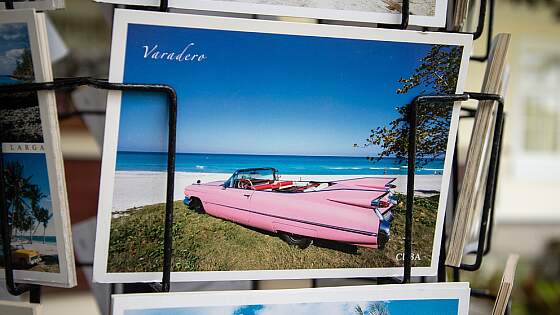 Postkarte aus Varadero, Kuba