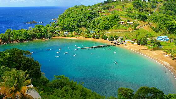 Parlatuvier Bay auf Tobago