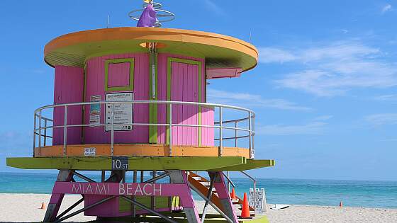 Lifeguard - Miami Beach / Florida, USA