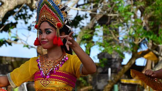 Bali, Indonesien: traditioneller Tanz