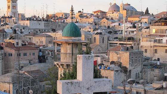 Blick auf die Altstadt von Jerusalem, Israel