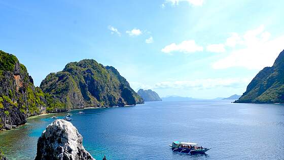 Inseln in der Provinz Palawan, Philippinen