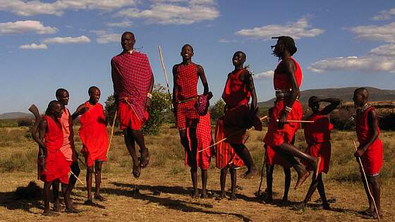 Volk der Massai, Kenia