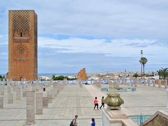 unvollendete Moschee - Hassan Turm in Rabat