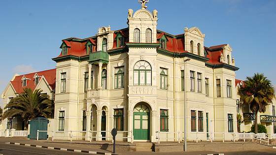 Hohenzollern Gebäude in Swakopmund, Namibia