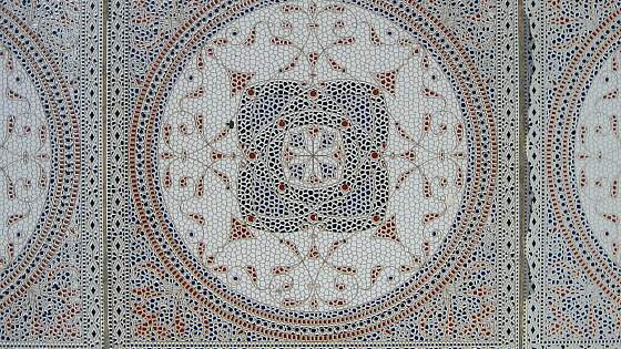 Mosaike in Kairouan, Tunesien