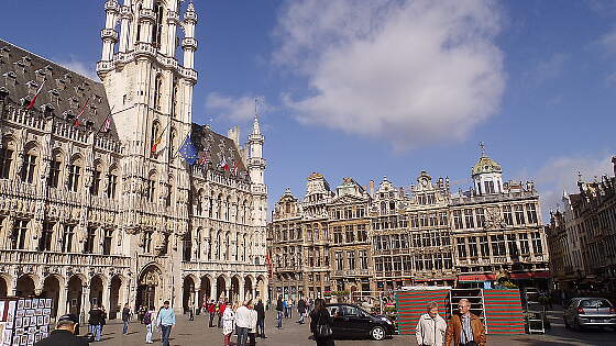 Brüssel: Grand Place mit Maison du Roi