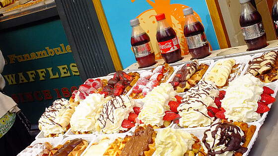 Waffeln aus Belgien - belgische Waffeln