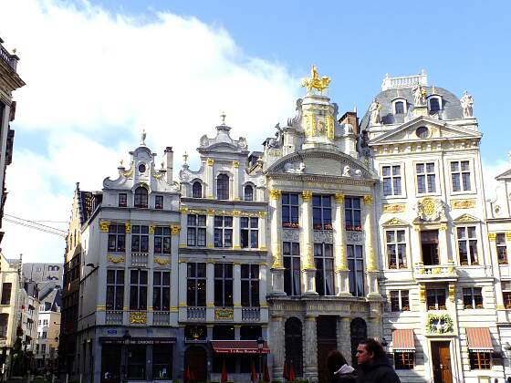 alte Gildehäuser auf dem Grand Place, Brüssel