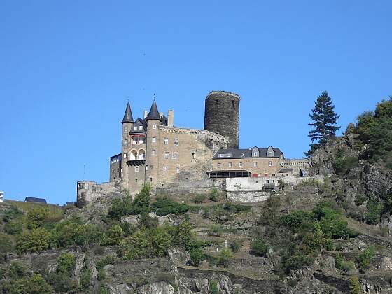 Rhein: Burg Katz bei St. Goarshausen