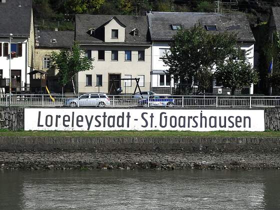 am Rhein: Loreleystadt St. Goarshausen