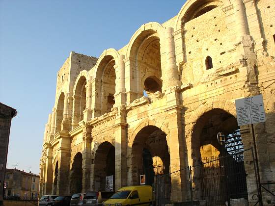 Amphitheater in Arles, Südfrankreich