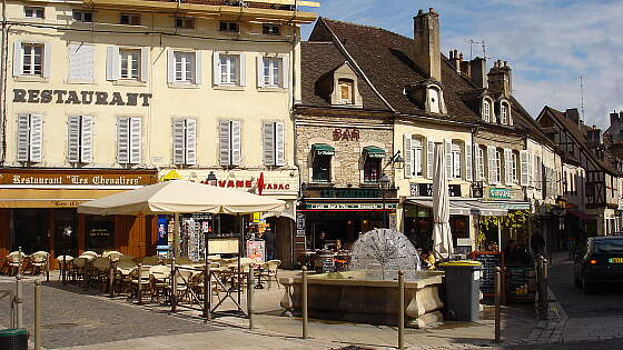 Altstadt von Beaune im Burgund, Frankreich