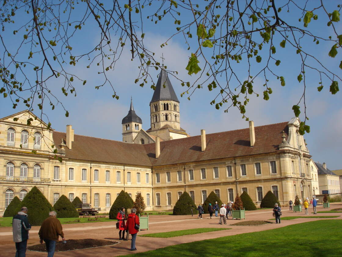 in Burgund: Kloster Cluny