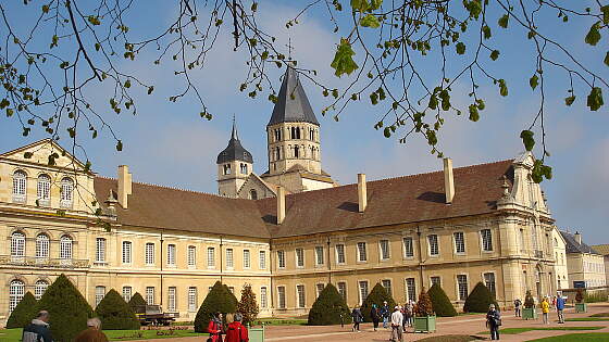 in Burgund: Kloster Cluny