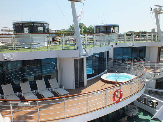 Whirpool an Bord der A-ROSA Brava
