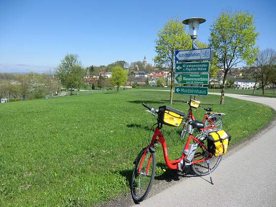 Radkreuzfahrt am Donauradweg: Fahrrad