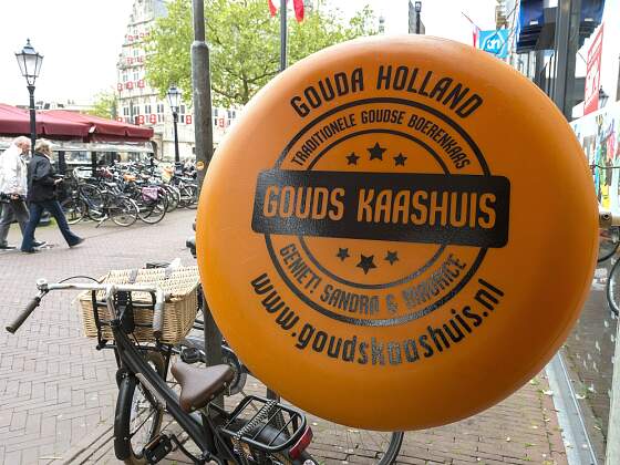 Rheinkreuzfahrten: Käse aus Gouda in Südholland