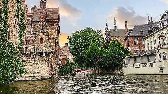 Rheinkreuzfahrten nach Belgien: Kanäle in Brügge