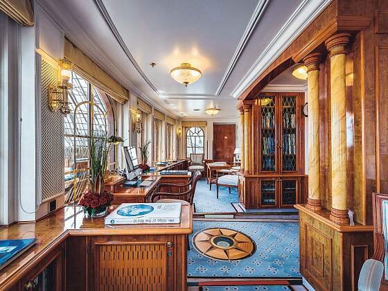 Windjammer Sea Cloud 2: Bibliothek