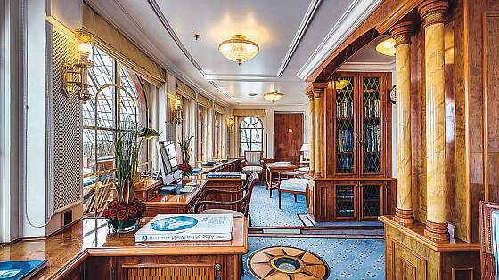 Windjammer Sea Cloud 2: Bibliothek