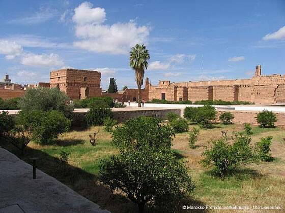 El-Badi Palast, Marrakesch