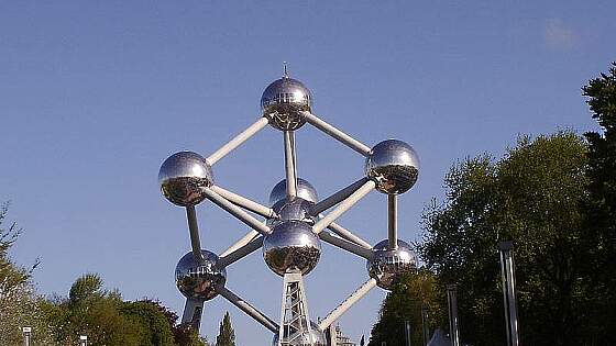 Belgien: Atomium in Brüssel