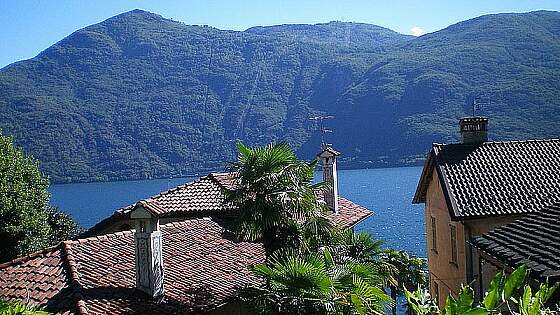 Lago Maggiore im Tessin, Schweiz