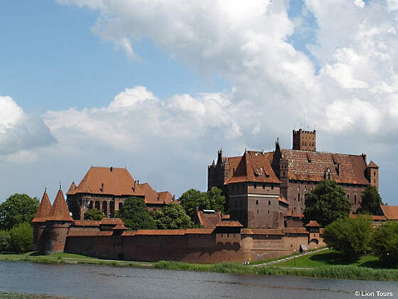 Marienburg (Ordensburg) in Malbork, Polen