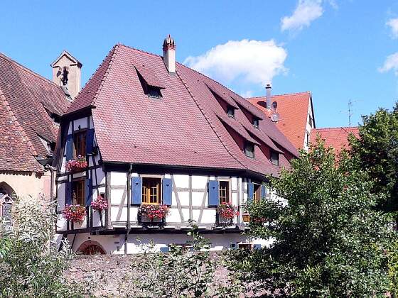 Fachwerk im Elsass: Kaysersberg