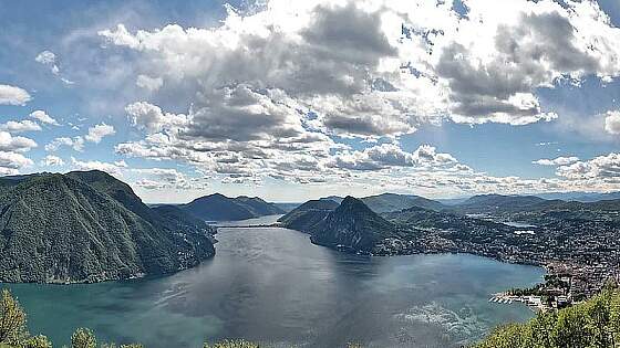 Luganer See, Schweiz