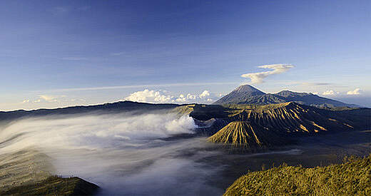 Vulkane auf Indonesien